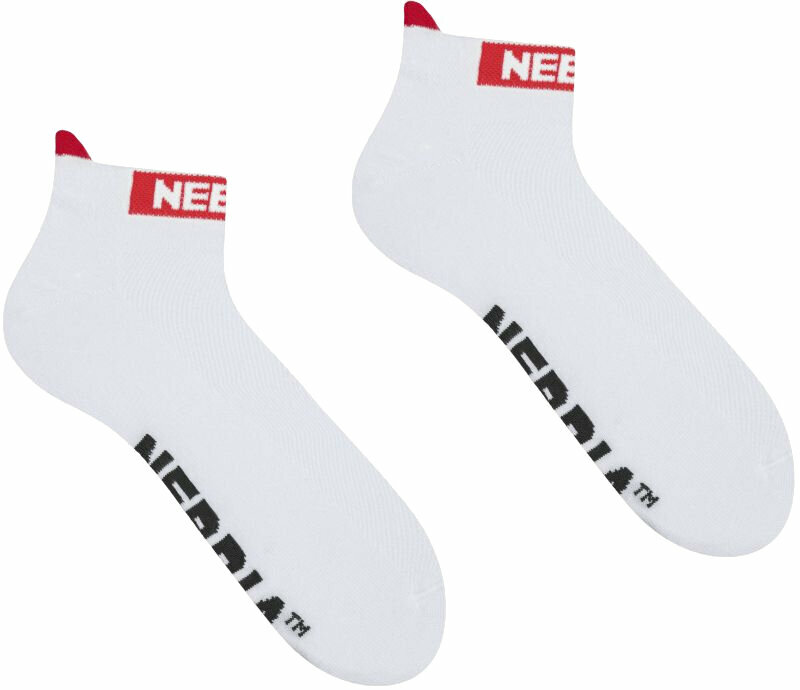 Träningsstrumpor Nebbia Smash It Socks White 35-38 Träningsstrumpor