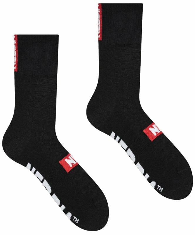 Fitness Socken Nebbia Extra Mile Crew Socks Black 35-38 Fitness Socken