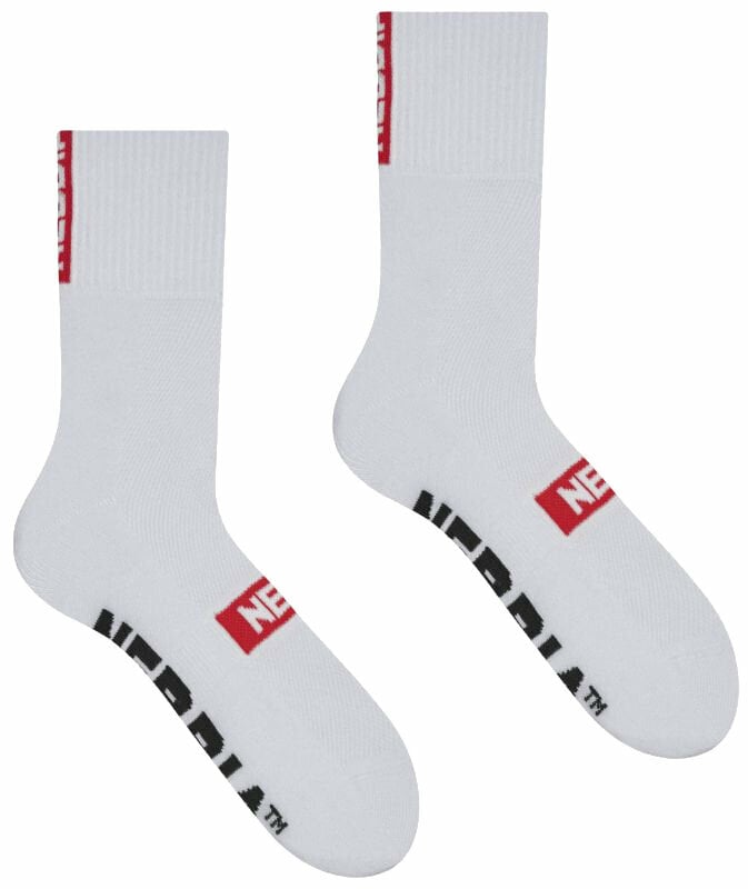 Fitness Socken Nebbia Extra Mile Crew Socks White 39-42 Fitness Socken
