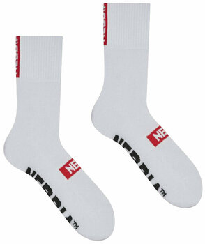 Fitness Socken Nebbia Extra Mile Crew Socks White 39-42 Fitness Socken - 1