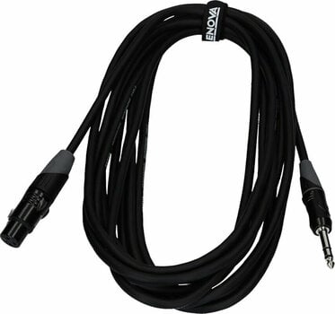 Cable de micrófono Enova EC-A1-XLFPLM3-1 Negro 1 m Cable de micrófono - 1