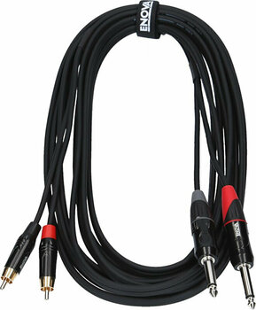 Audio kábel Enova EC-A3-CLMPLM-1 1 m Audio kábel - 1