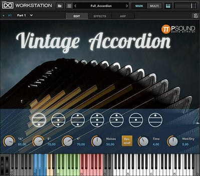 Software de estúdio de instrumentos VST PSound Vintage Accordion (Produto digital) - 1