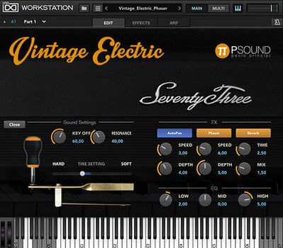VST Instrument Studio programvara PSound Vintage Electric (Digital produkt) - 1