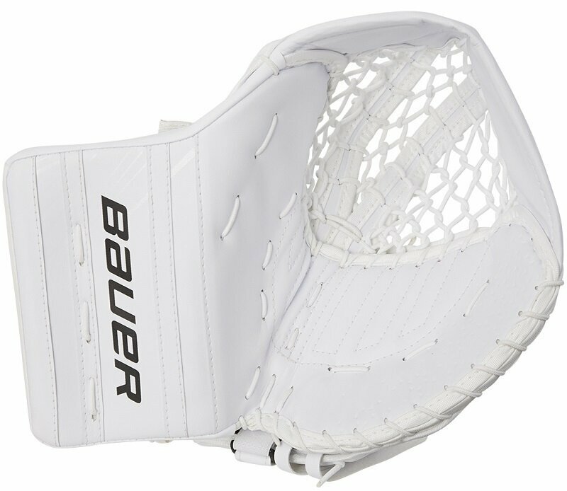 Goalie Catch Gloves Bauer GSX SR White Goalie Catch Gloves