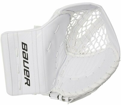 Goalie Catch Gloves Bauer GSX SR White Goalie Catch Gloves - 1