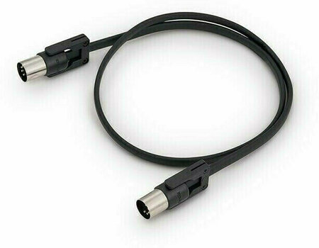 MIDI-kabel RockBoard FlaX Plug MIDI Zwart 60 cm - 1