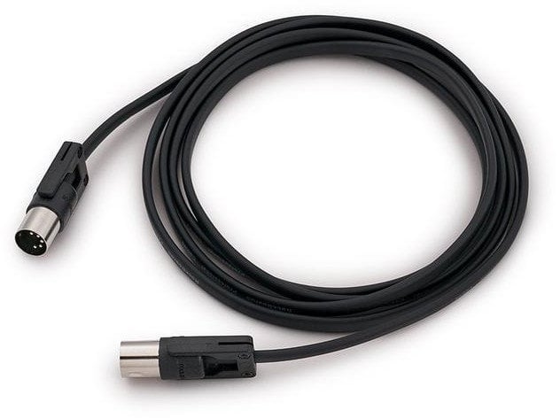 MIDI-kabel RockBoard FlaX Plug MIDI Sort 2 m