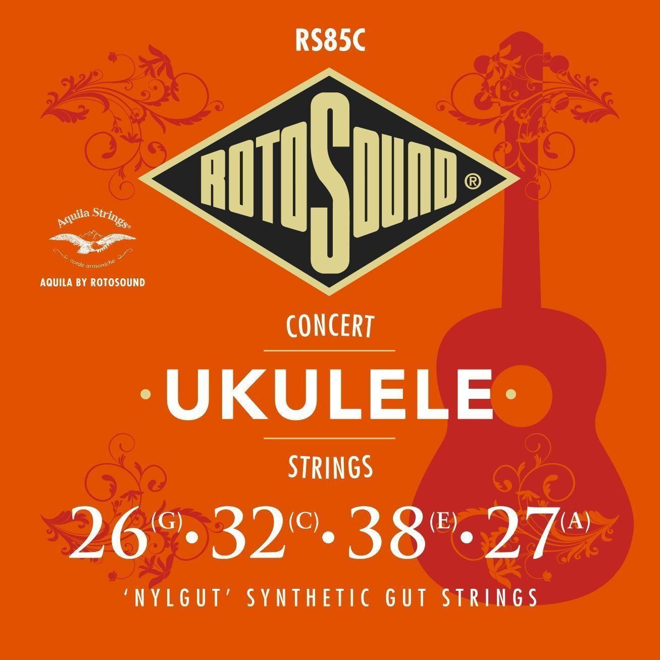 Struny pro koncertní ukulele Rotosound RS85C