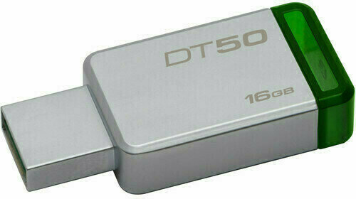 USB-sleutel Kingston 16GB Datatraveler DT50 USB 3.1 Gen 1 Flash Drive Green - 1