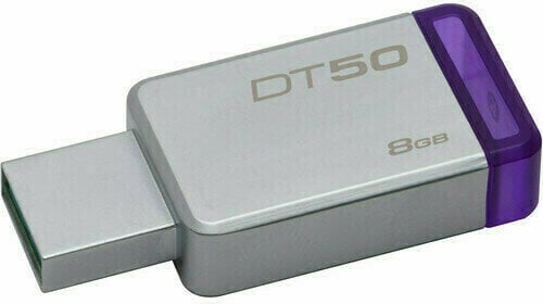Κλειδί USB Kingston 8GB Datatraveler DT50 USB 3.1 Gen 1 Flash Drive Purple - 1