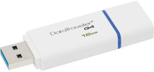 USB-sleutel Kingston 16GB USB 3.1 Gen 1 DataTraveler I G4 Flash Drive Blue