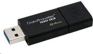 Kingston 64GB Data Traveler 100 G3 USB 3.0 Flash Drive
