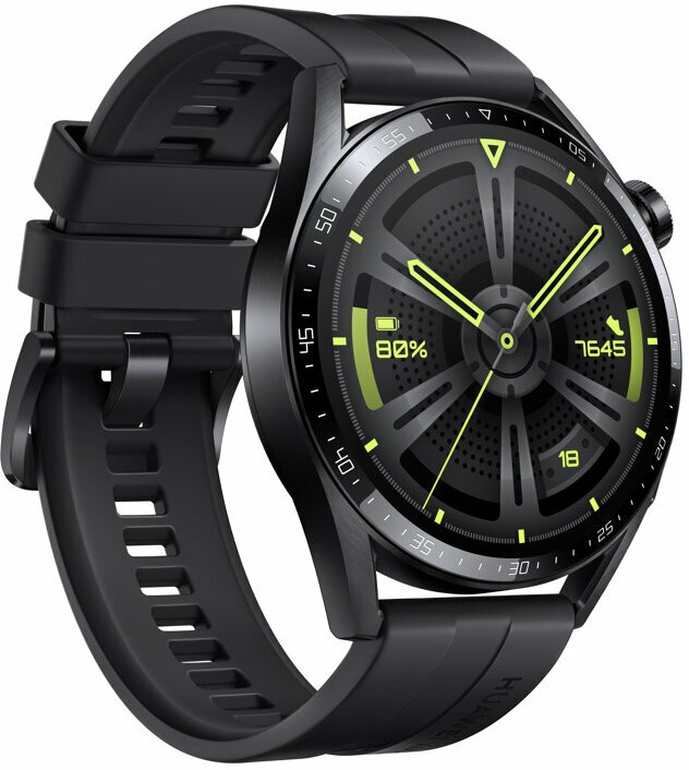 Smart karóra Huawei Watch GT3 46mm Active Black Black Smart karóra