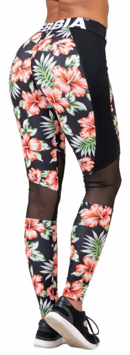 Fitness spodnie Nebbia Aloha Babe Leggings Black XS Fitness spodnie