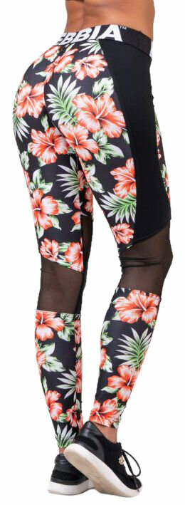 Träningsbyxor Nebbia Aloha Babe Leggings Black S Träningsbyxor