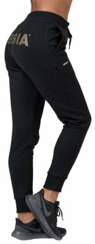 Pantalones deportivos Nebbia Gold Classic Sweatpants Black L Pantalones deportivos - 1