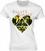 T-shirt Palaye Royale T-shirt Heart Femme Blanc S