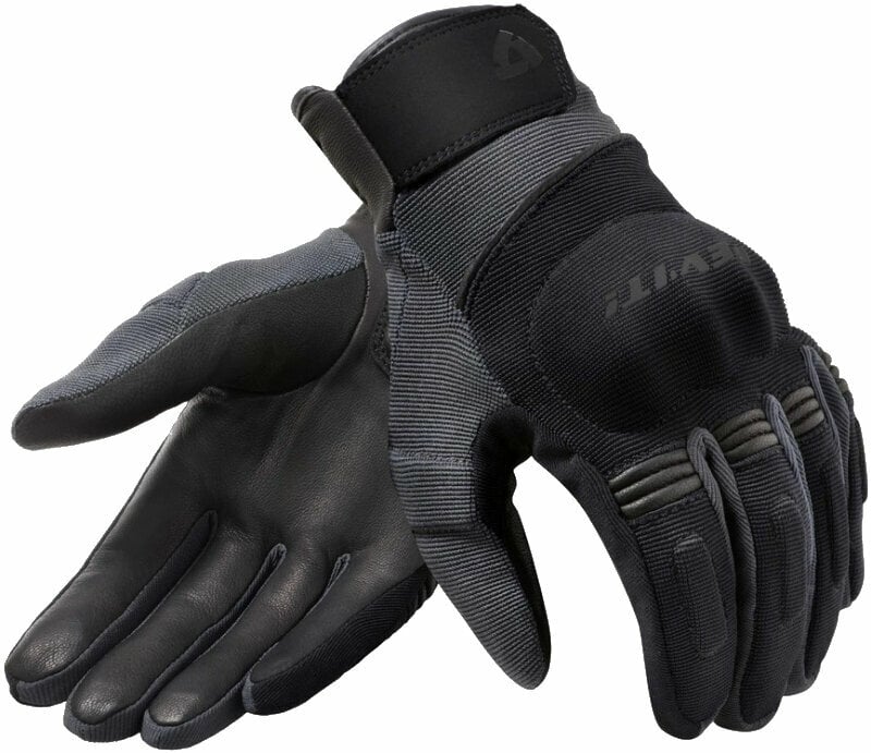 Motorcycle Gloves Rev'it! Mosca H2O Black/Anthracite S Motorcycle Gloves