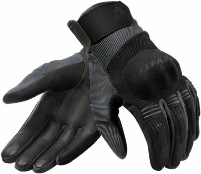 Motorcycle Gloves Rev'it! Mosca H2O Black/Anthracite S Motorcycle Gloves - 1