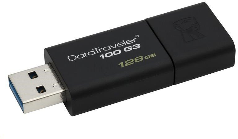 Unidade Flash USB Kingston DataTraveler 100 G3 128 GB 442882 128 GB Unidade Flash USB