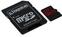 Pomnilniška kartica Kingston 32GB Canvas React UHS-I microSDHC Memory Card w SD Adapter