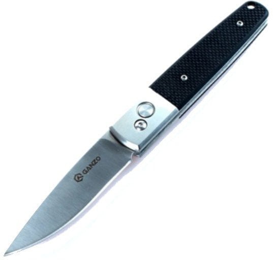 Vystreľovací nôž Ganzo G7211 Black Vystreľovací nôž