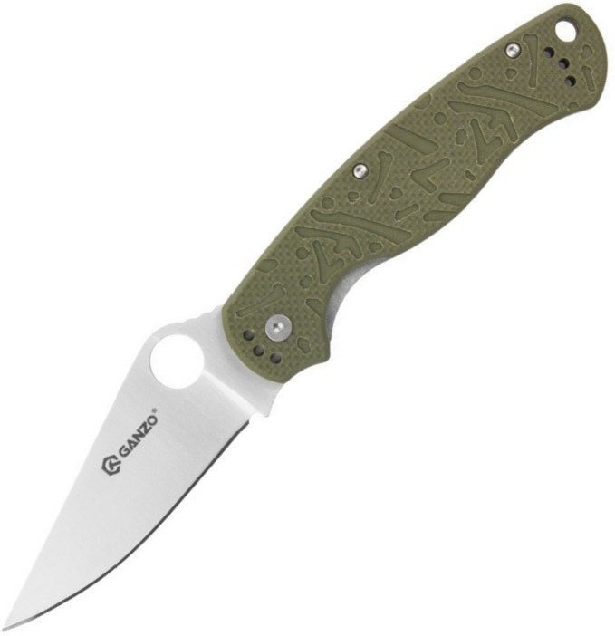 Tactical Folding Knife Ganzo G7301 Green Tactical Folding Knife