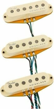 Single Pickup Fender Gen 4 Noiseless Stratocaster Vintage White - 1