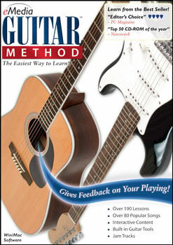 Opetusohjelmistot eMedia Guitar Method v6 Win (Digitaalinen tuote) - 1