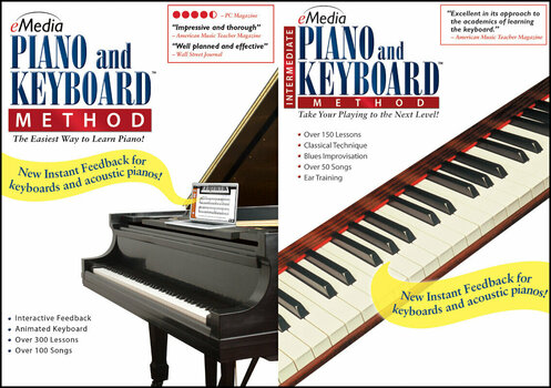 Programvara för utbildning eMedia Piano Deluxe Mac (Digital produkt) - 1
