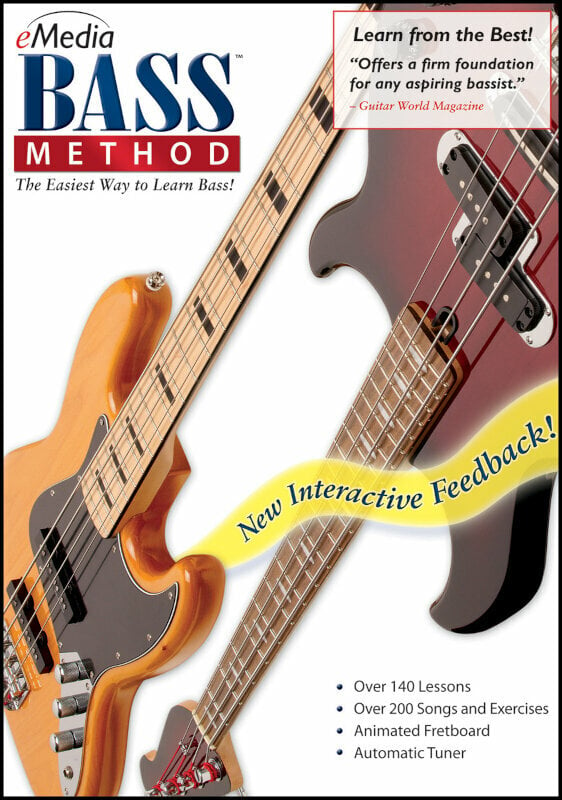 Programvara för utbildning eMedia Bass Method Win (Digital produkt)