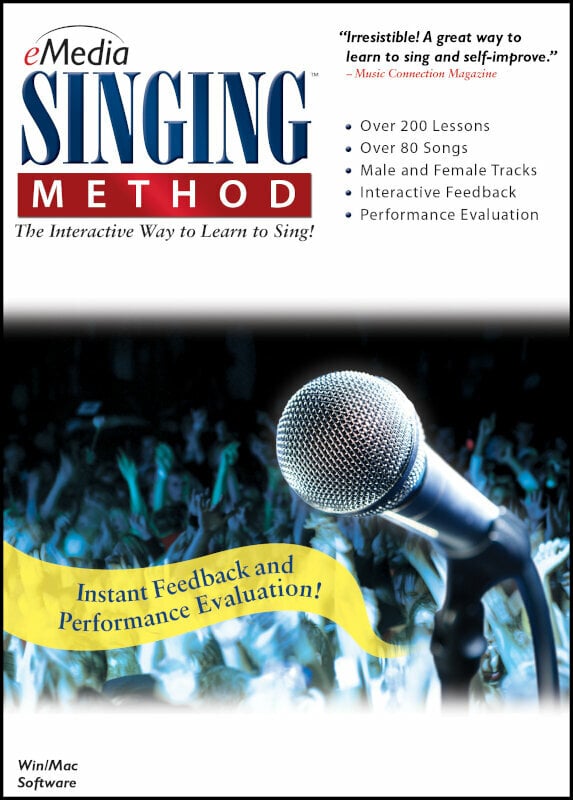 Výukový software eMedia Singing Method Win (Digitální produkt)