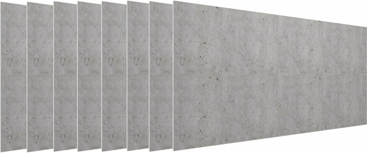 Apsorpcijska ploča od pjene Vicoustic Flat Panel VMT 238x119x2 Concrete Siva