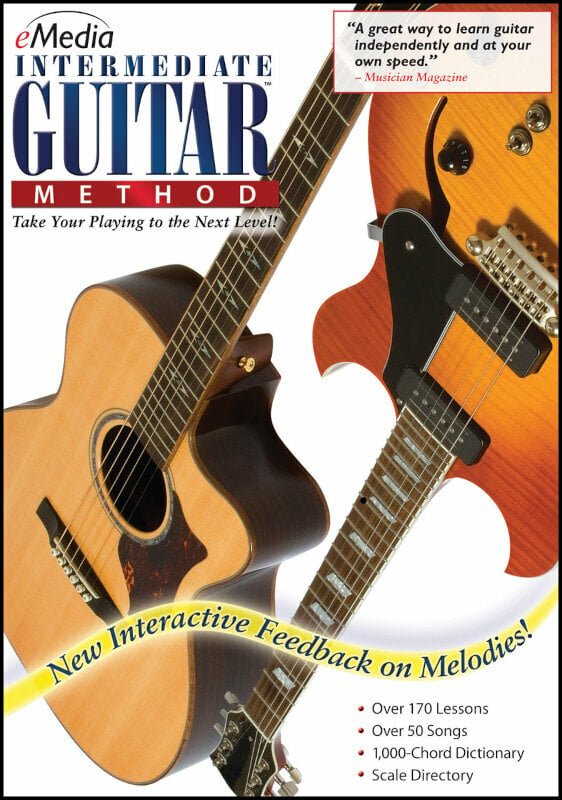 Obrazovni softver eMedia Intermediate Guitar Method Win (Digitalni proizvod)