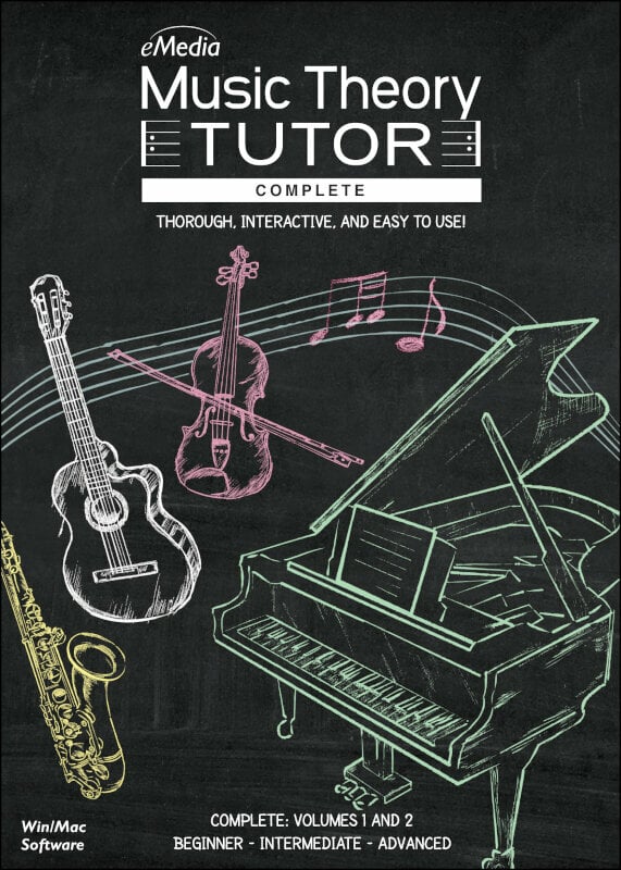Programvara för utbildning eMedia Music Theory Tutor Complete Mac (Digital produkt)