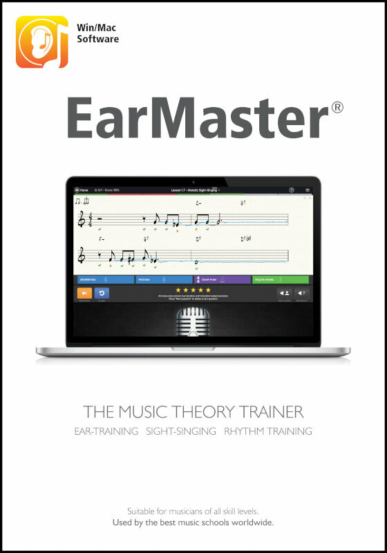 Музикални инструменти > Студио > Студио софтуер > Студио софтуер – Веднага изтегли > Oбразователен софтуер eMedia EarMaster 7 Pro (Дигитален продукт)