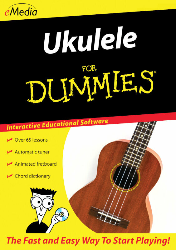 Programvara för utbildning eMedia Ukulele For Dummies Win (Digital produkt)