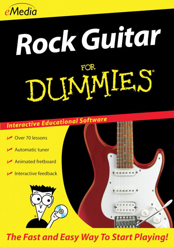 Programvara för utbildning eMedia Rock Guitar For Dummies Mac (Digital produkt)