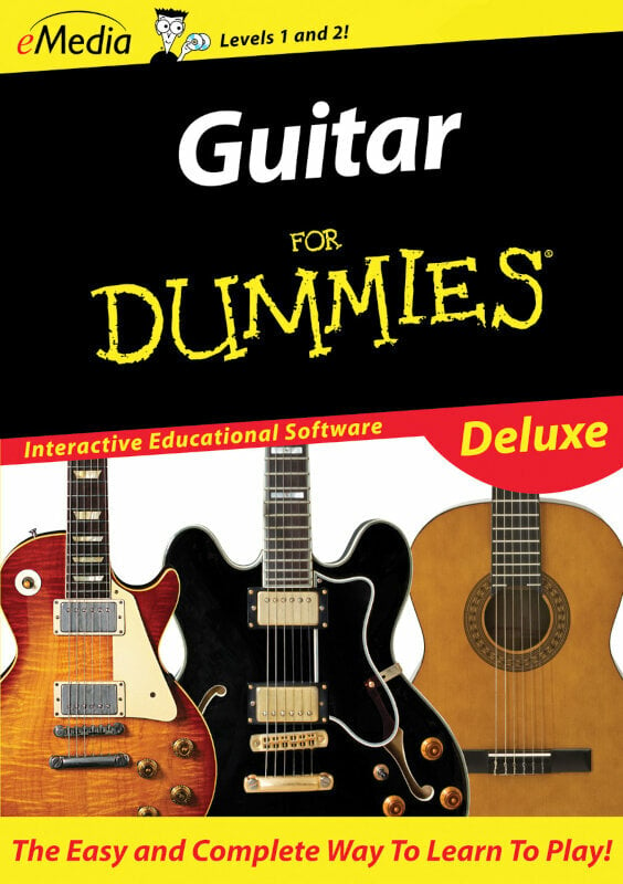 Programvara för utbildning eMedia Guitar For Dummies Deluxe Win (Digital produkt)