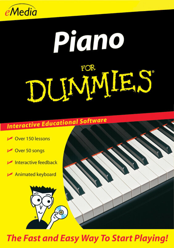 Oktatási szoftverek eMedia Piano For Dummies Mac (Digitális termék)