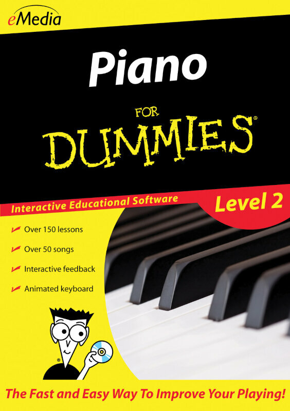 Programvara för utbildning eMedia Piano For Dummies 2 Win (Digital produkt)