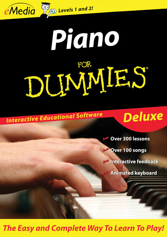 Programvara för utbildning eMedia Piano For Dummies Deluxe Mac (Digital produkt)