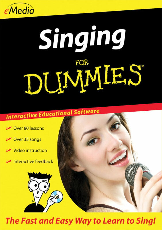 Programvara för utbildning eMedia Singing For Dummies Mac (Digital produkt)