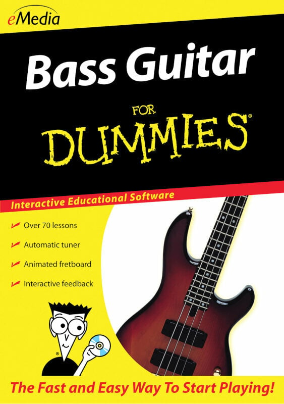 Oktatási szoftverek eMedia Bass For Dummies Mac (Digitális termék)