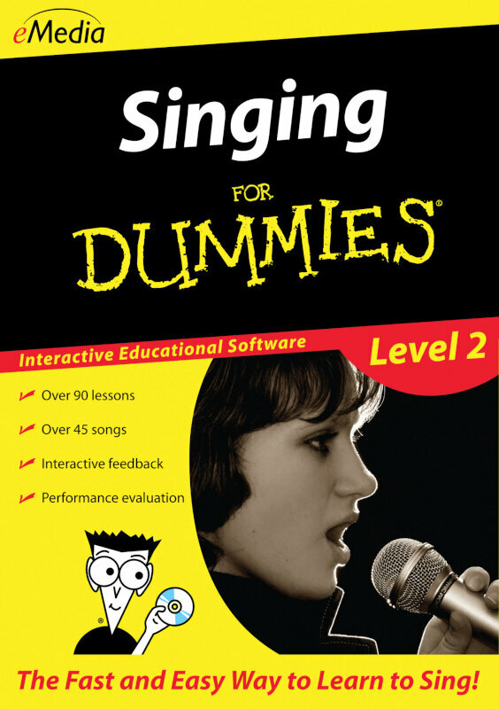 Opetusohjelmistot eMedia Singing For Dummies 2 Win (Digitaalinen tuote)