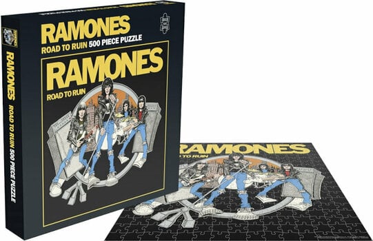 Pussel och spel Ramones Road To Ruin Puzzle 500 Parts - 1