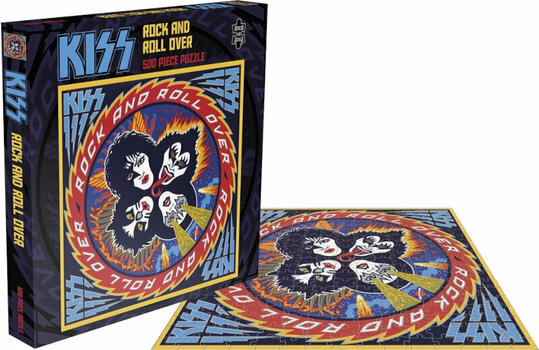 Puzzle and Games Kiss Rock And Roll Over Puzzle - 1