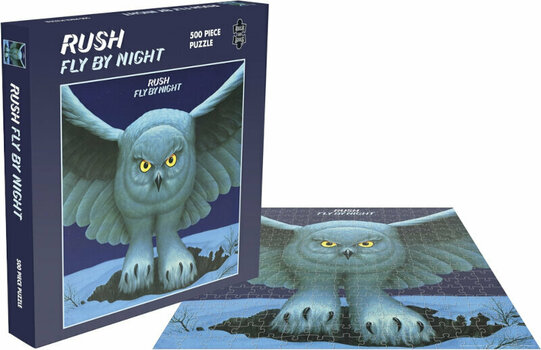 Puzzels en spellen Rush Fly By Night Puzzle 500 Parts - 1
