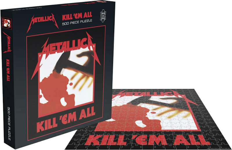 Puzzle in igre Metallica Kill Em All Puzzle 500 delov